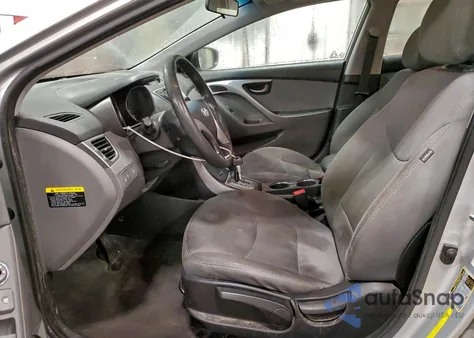 2013 Hyundai Elantra Gls из США, поврежденный, VIN 5NPDH4AE3DH242284